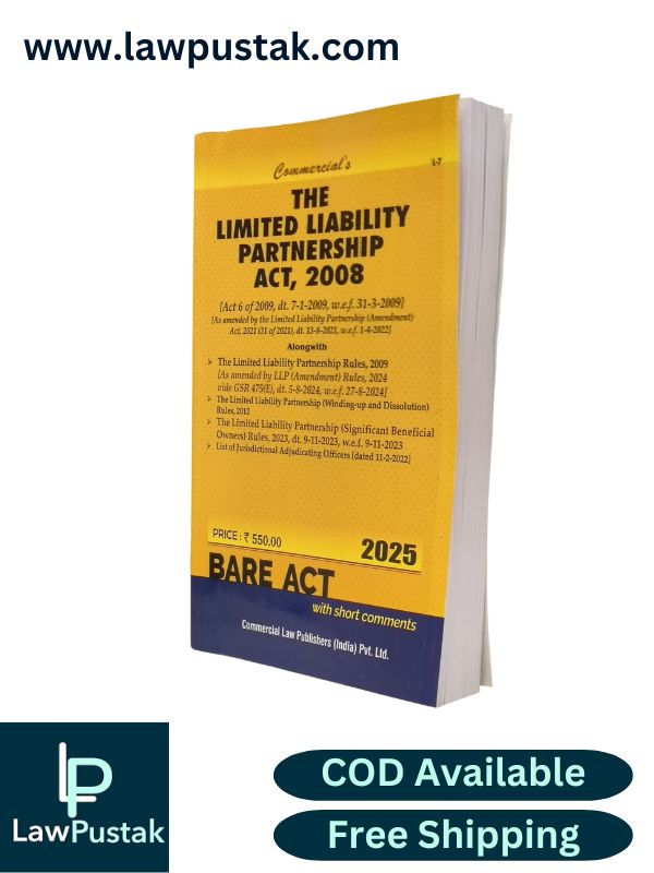 The Limited Liability Partnership Act, 2008 - Bare Act | Commercial Law Publishers (India) Pvt. Ltd.