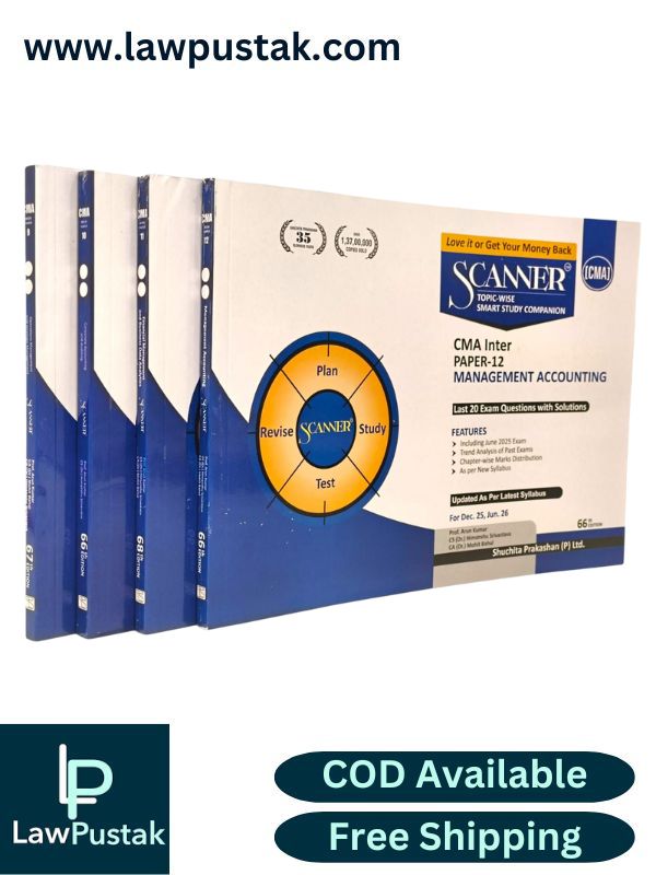 CMA Intermediate Group 2 - Combo of 4 Books Set by Shuchita Prakashan - for Dec 2025, June 2026 Exam | Scanner