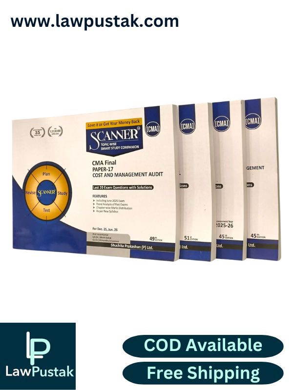 CMA Final Group 4 Combo of 4 Book set by Shuchita Prakashan - for Dec 2025, June 2026 Exam | Scanner