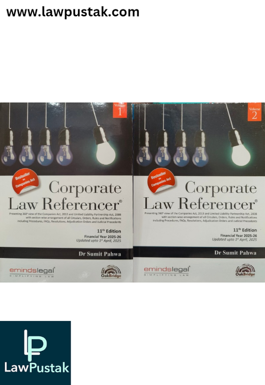 Corporate Law Referencer By Sumit Pahwa- 11th Edition 2025-OakBridge