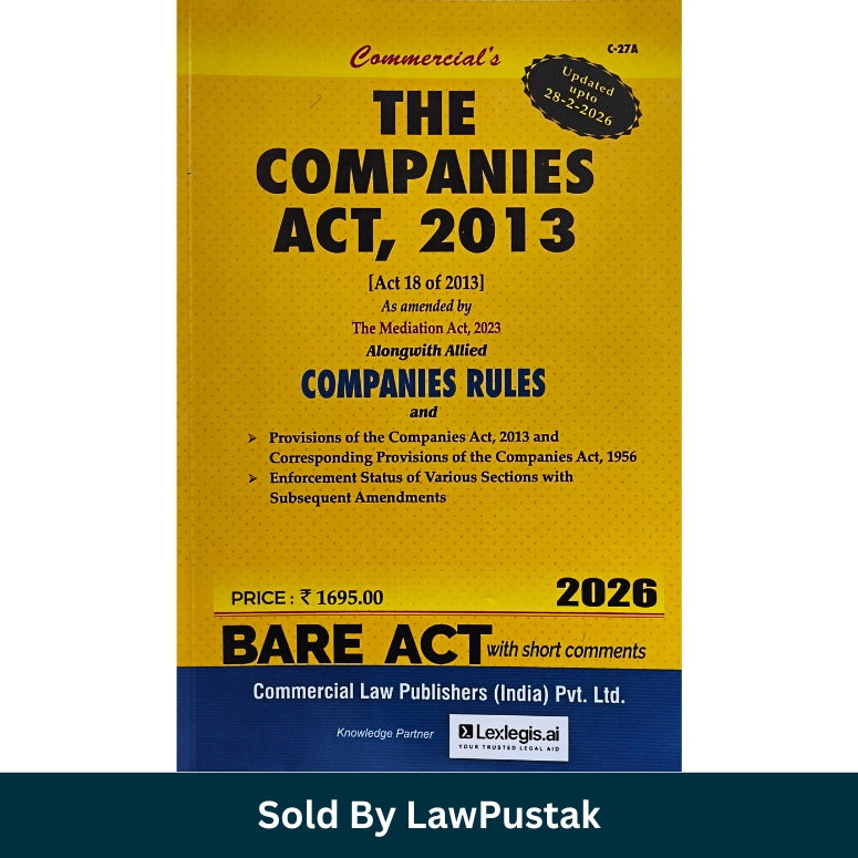 Companies Act, 2013 Bare Act (2026)
