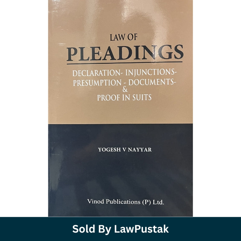 Civil procedure pleadings drafting law book India