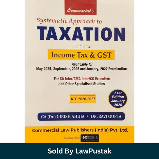 Girish Ahuja Ravi Gupta taxation book latest edition India