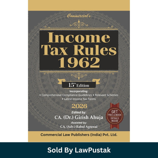 CA Girish Ahuja income tax rules latest edition with forms India