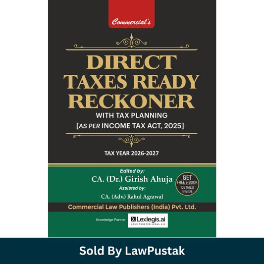 CA Girish Ahuja direct tax ready reckoner latest edition India