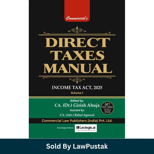 income tax law manual India 2 volume