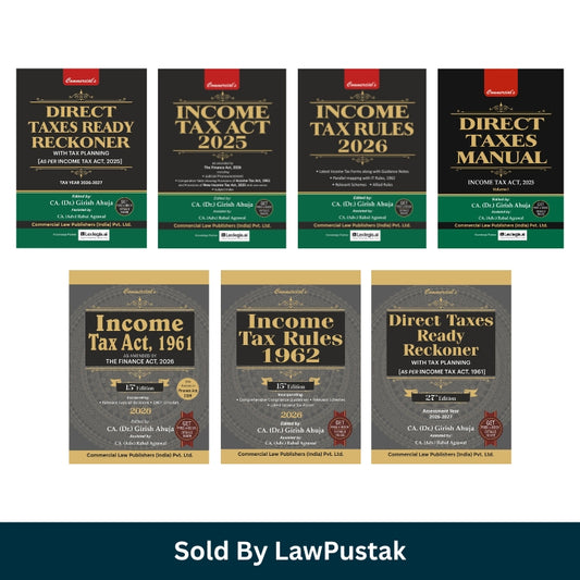 income tax essential and classic combo India 2026 with manual