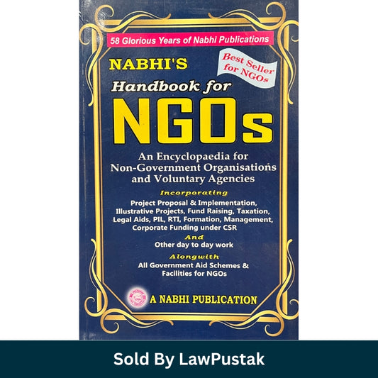 Nabhi Handbook for NGOs 2026 India NGO Law Management CSR Guide Book