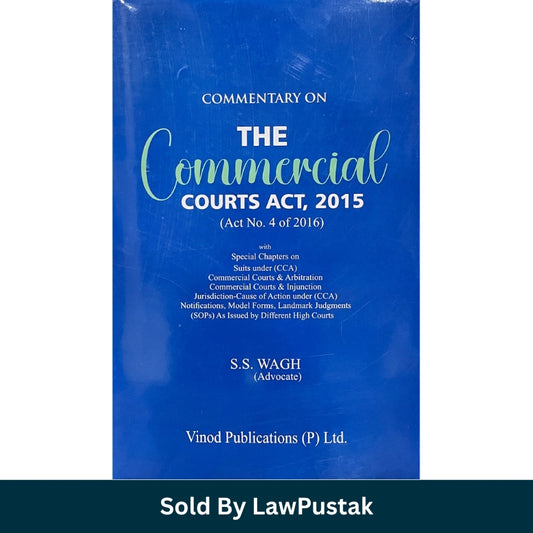 Commercial Courts Act Book 2025 India Commentary S S Wagh Vinod Publications Guide