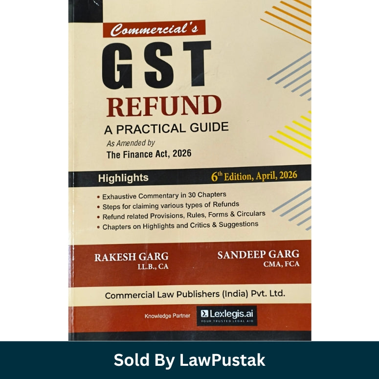 GST refund practical guide book India 2026 Rakesh Garg taxation law