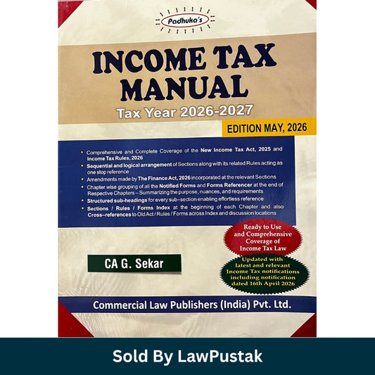 Income Tax Law Book India Latest Edition 2026