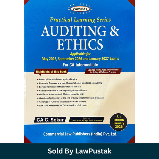 CA Intermediate Auditing Book Latest Edition