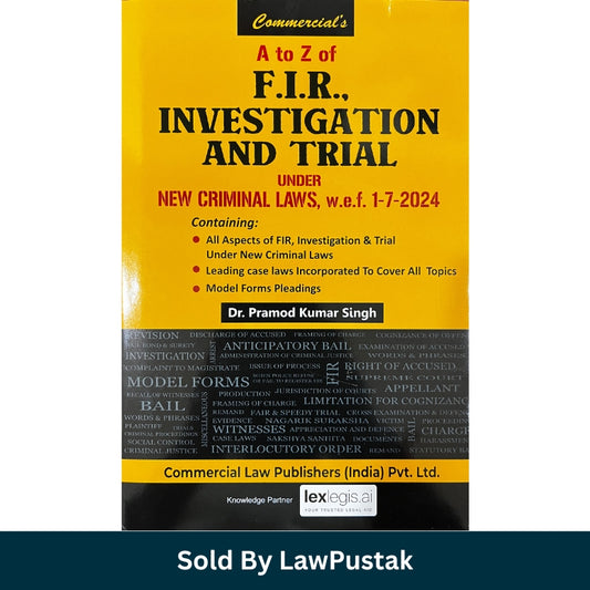 New Criminal Laws FIR Guide Book India