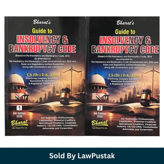Bharat Guide to Insolvency Bankruptcy Code CS DK Jain 5th Edition 2026 India