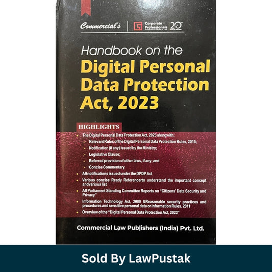 Handbook on The Digital Personal Data Protection Act, 2023 | Commercial Law Publishers (India) Pvt. Ltd.