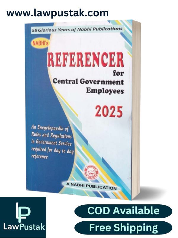 Referencer For Central Government Employees 2025 with Personal Recorder & Year Planner 2025-2026 - A Nabhi Publications