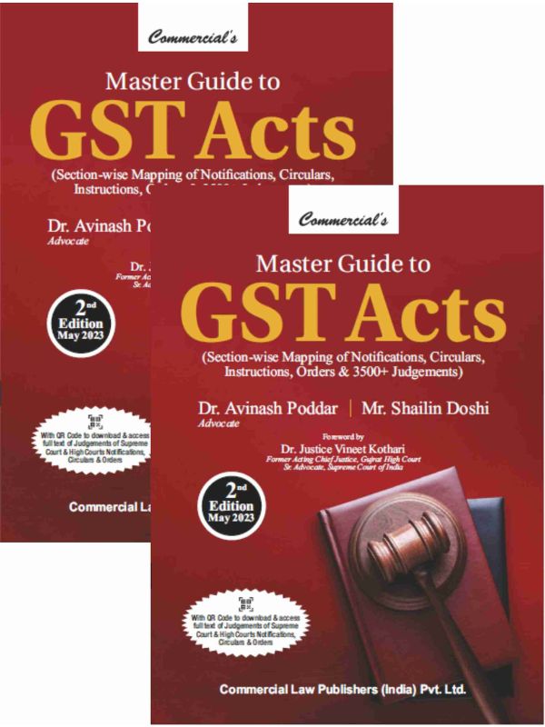Commercial's Master Guide to GST ACTS (Set of 2 Vols)
