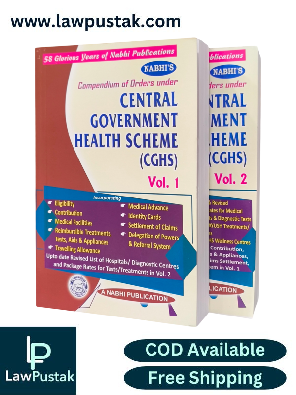 Compendium of Orders under CGHS, 20th Edition 2025 (In 2 Volumes) - A Nabhi Publication