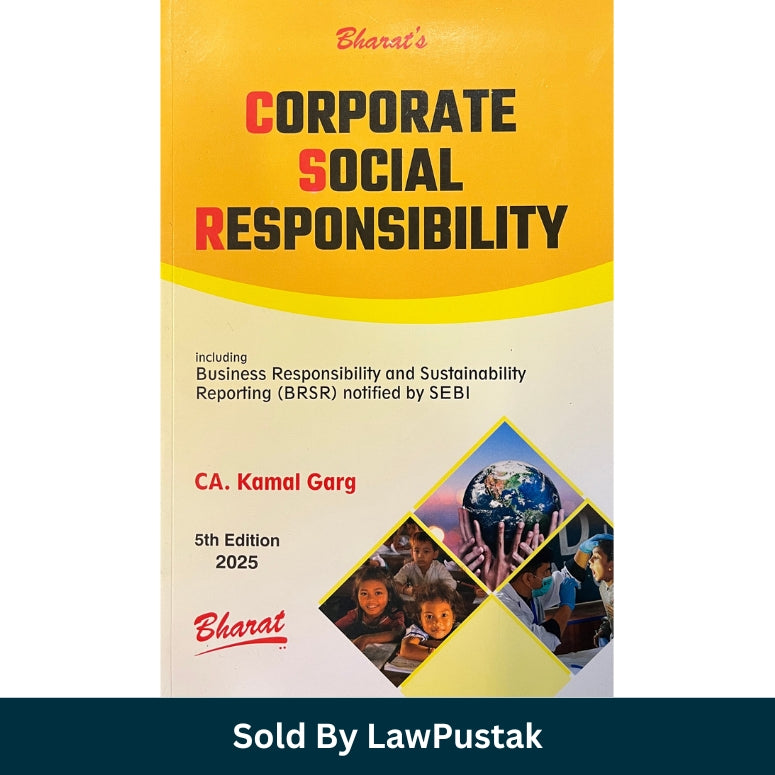 Bharat Corporate Social Responsibility CSR including BRSR by CA Kamal Garg 5th Edition Front Cover
