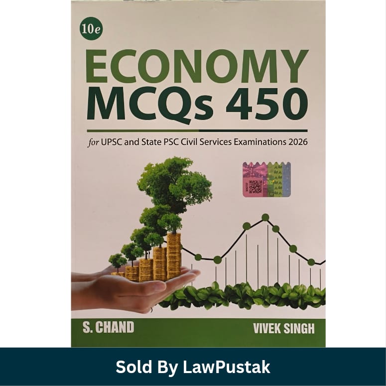 Economy MCQs 450 for UPSC and State PSC Examinations 2026 10th Edition by Vivek Singh S Chand Publishing