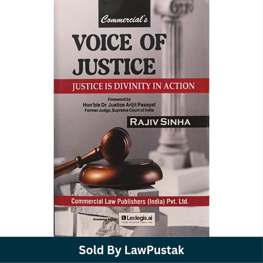 Commercials Voice of Justice Rajiv Sinha Commercial Law Publishers Lexlegis ai
