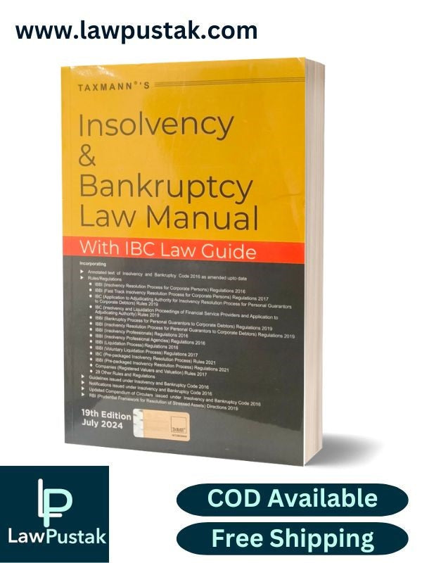 Insolvency and Bankruptcy Law Manual with IBC Law Guide-19th Edition-TAXMANN