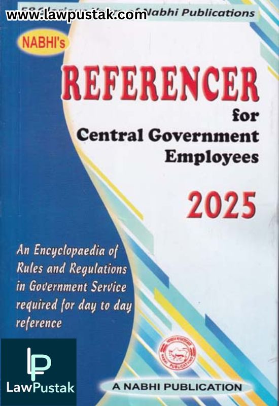 Referencer For Central Government Employees 2025 with Personal Recorder & Year Planner 2025-2026 - A Nabhi Publications