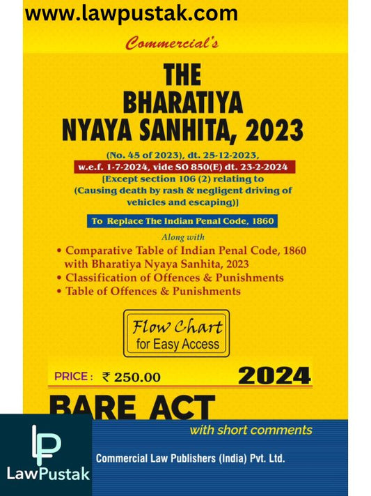The Bhartiya Nyaya Sanhita, 2023