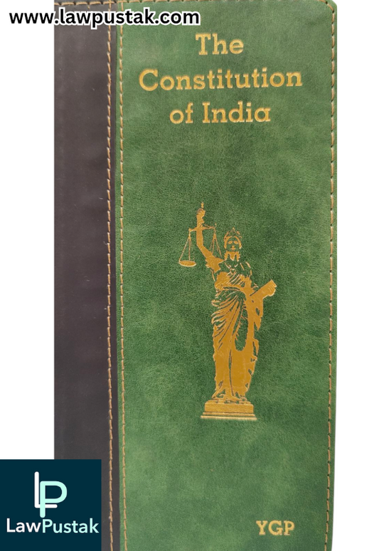 The Constitution of India (Coat Pocket Edition) - Green and Black Color Combination | Young Global Publication