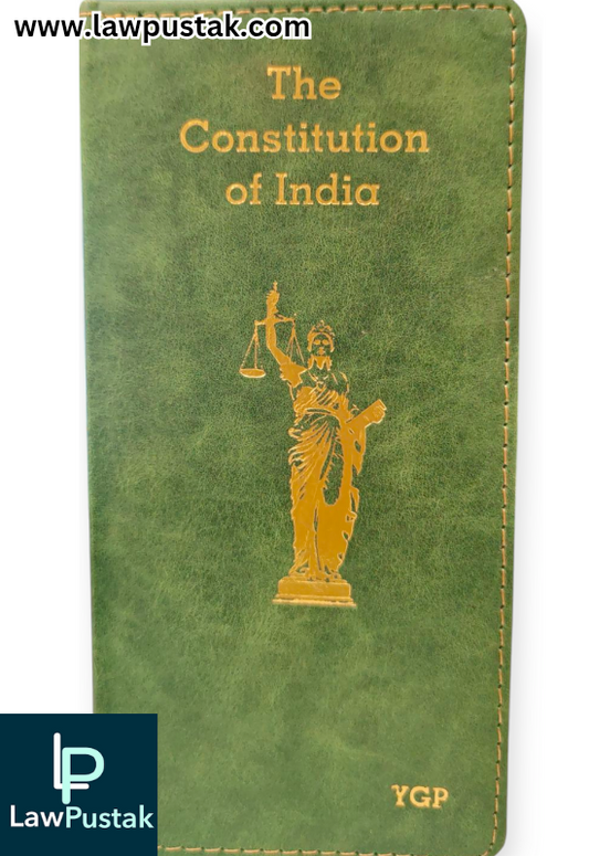 The Constitution of India (Coat Pocket Edition) - Green Color | Young Global Publication