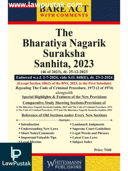 Bharatiya Nagarik Suraksha Sanhita, 2023