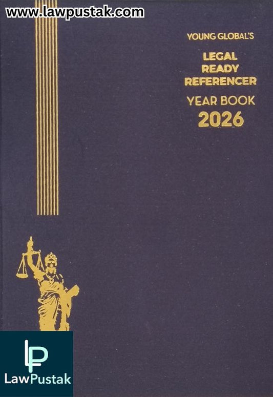 Legal Ready Referencer Year Book 2026 - Cloth Dark Blue Color Advocate Diary | Young Global Publications