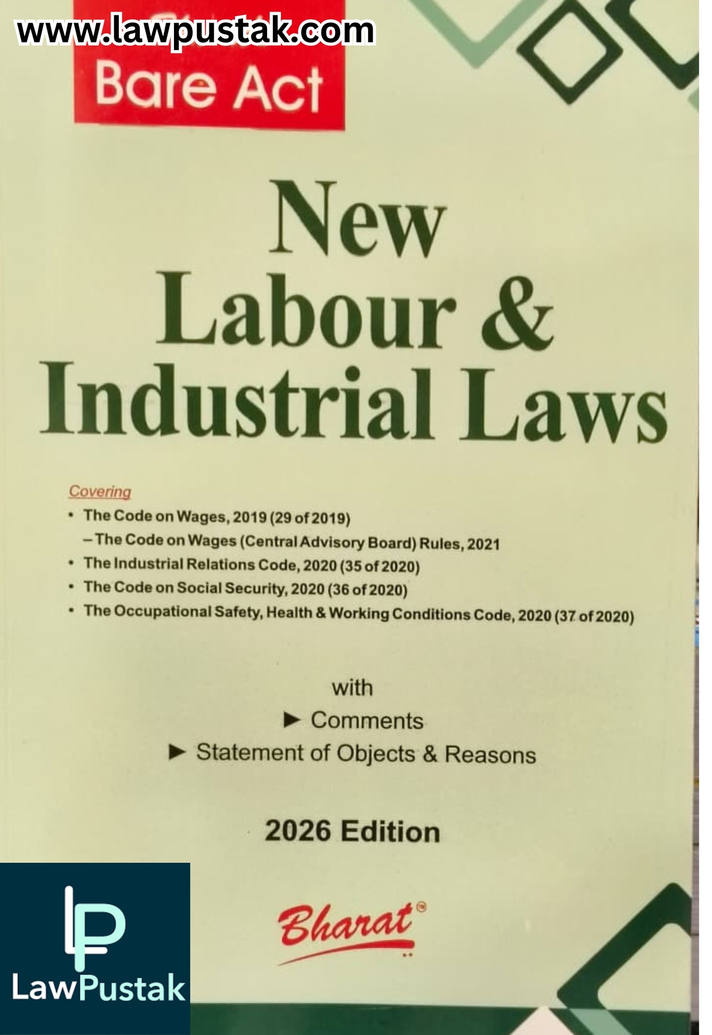 New Labour and Industrial Laws - Bare Act - Edition 2026 | Bharat Law House Pvt. Ltd.