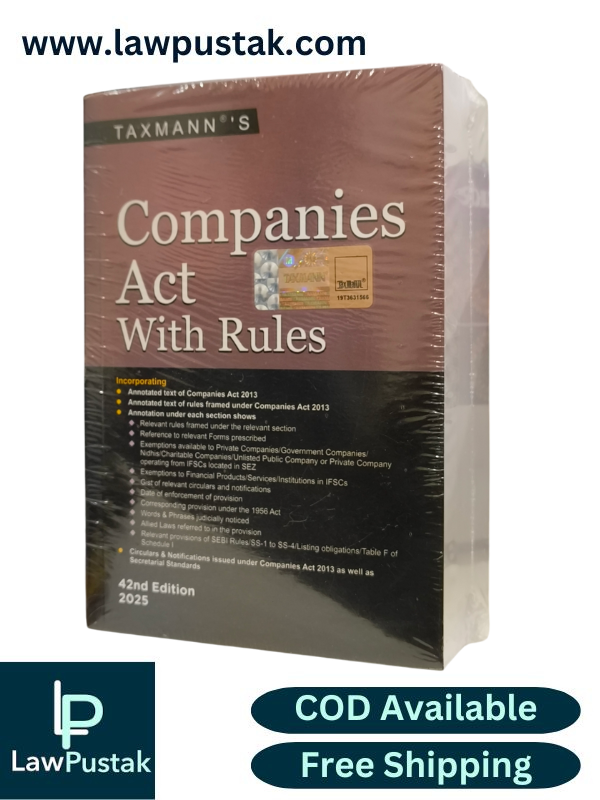 Companies Act With Rules - Pocket 42nd Edition 2025 - Taxmann