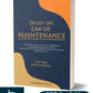 Digest on law of Maintenance by Rahul Kandharkar – 1st Edition 2024-Vinod Publication