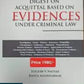 Digest on Acquittal Based on Evidences under Criminal Law by Yogesh V Nayyar – Edition 2024-Vinod Publication