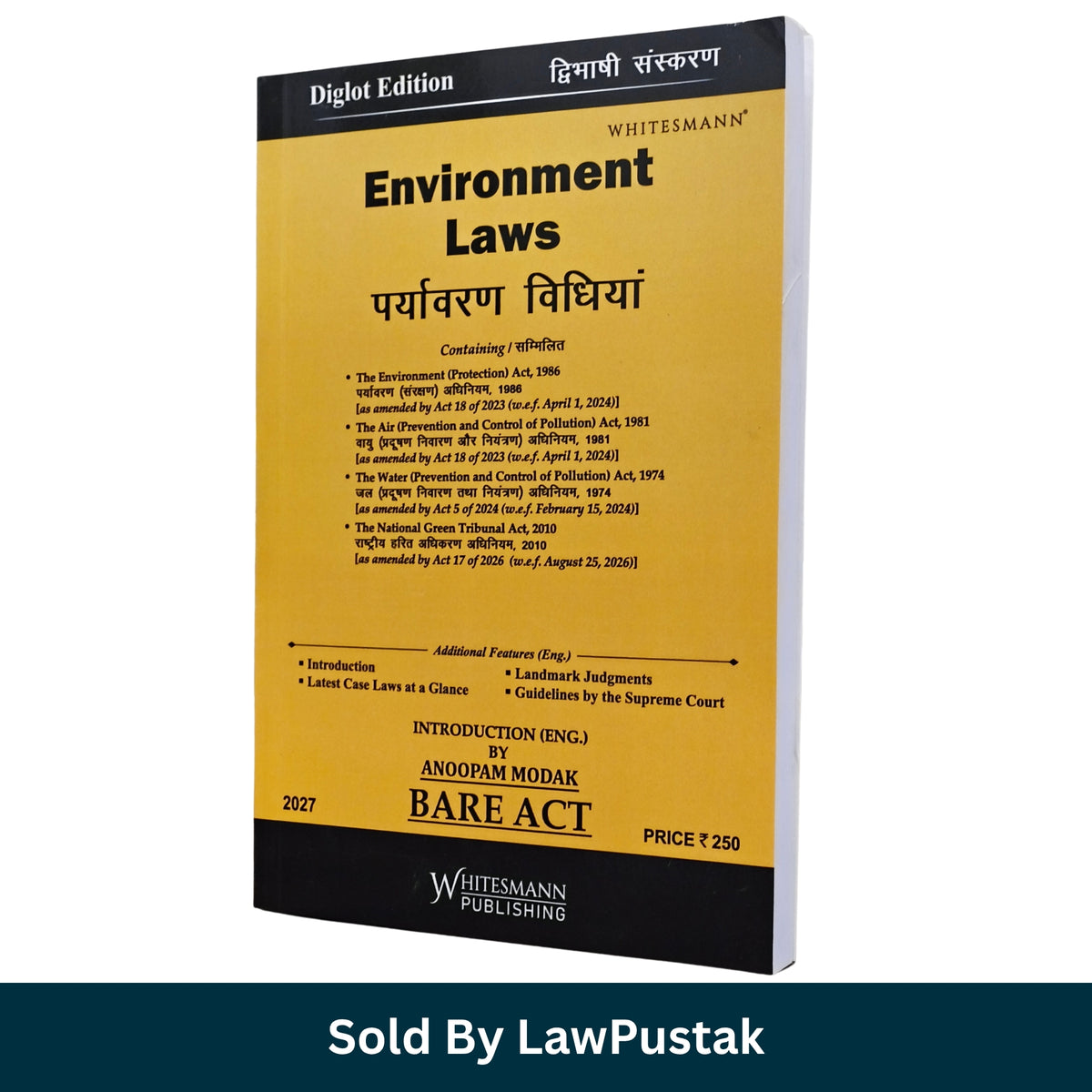 Whitesmann Environment Laws Diglot Edition Bare Act 2027 Edition
