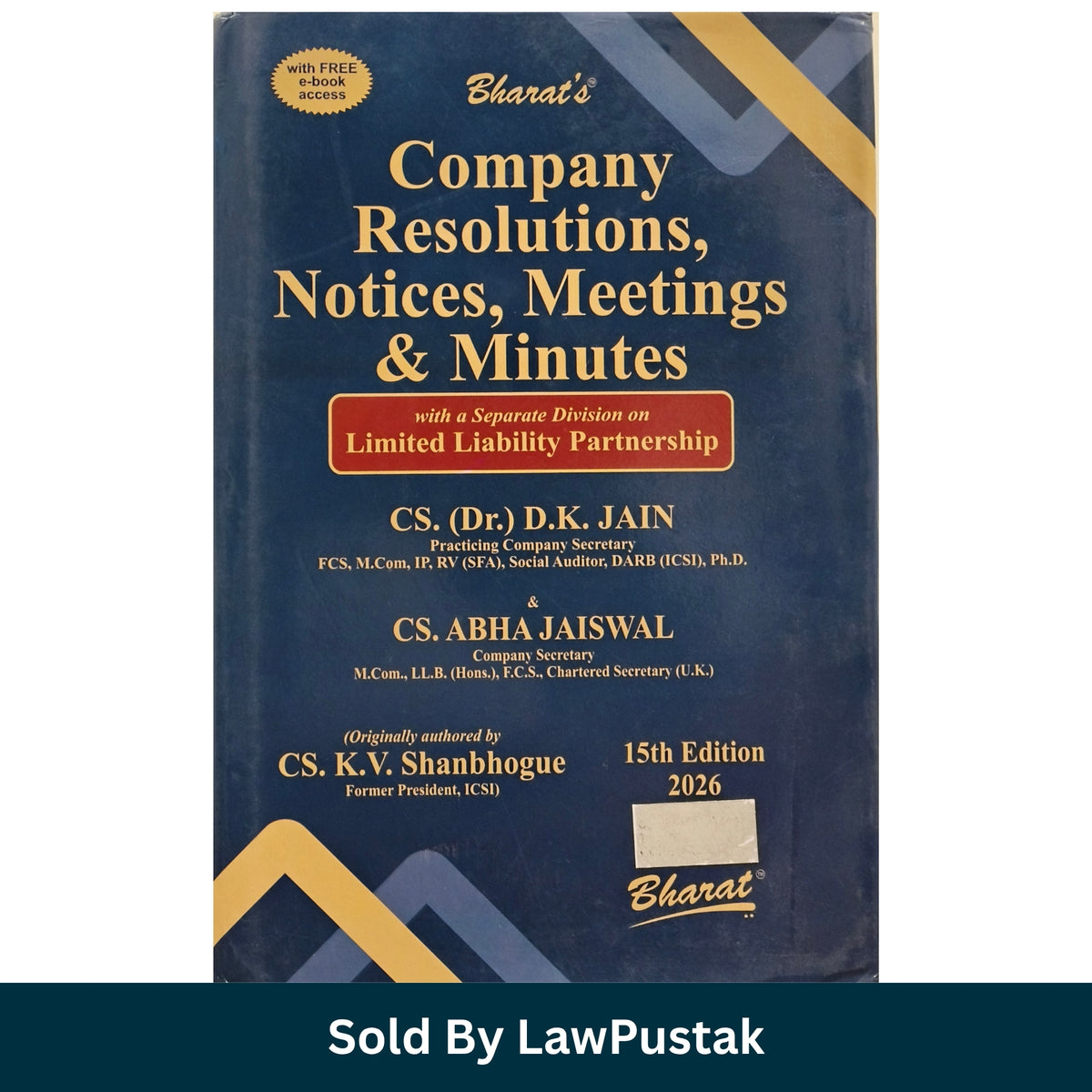 Bharats Company Resolutions Notices Meetings and Minutes 15th Edition 2026