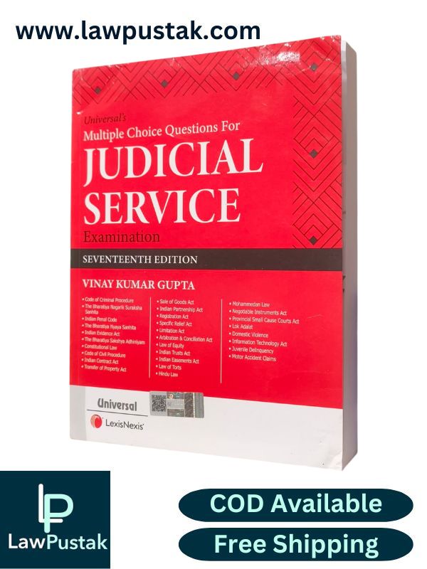Universal's Multiple Choice Questions for Judicial Service Examination By Vinay Kumar Gupta - 17th Edition 2024 - LexisNexis
