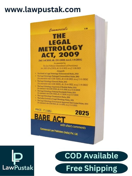 Commercial's The Legal Metrology Act, 2009 | Bareact with Short Comments