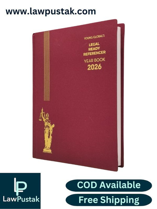 Legal Ready Referencer Year Book 2026 - Cloth Mehroon Color Advocate Diary - Young Global Publications
