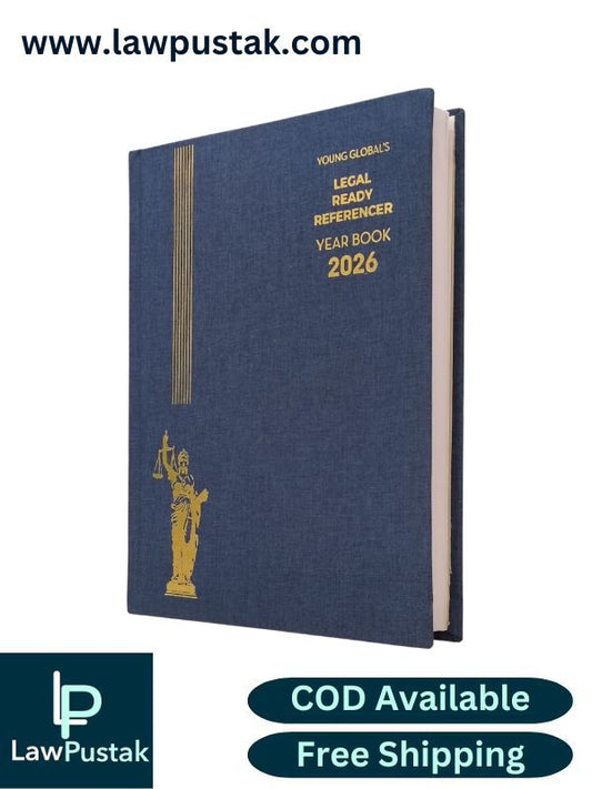 Legal Ready Referencer Year Book 2026 - Cloth Blue Color Advocate Diary | Young Global Publications