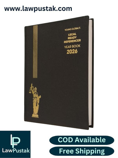 Legal Ready Referencer Year Book 2026 - Cloth Black Color Advocate Diary | Young Global Publications