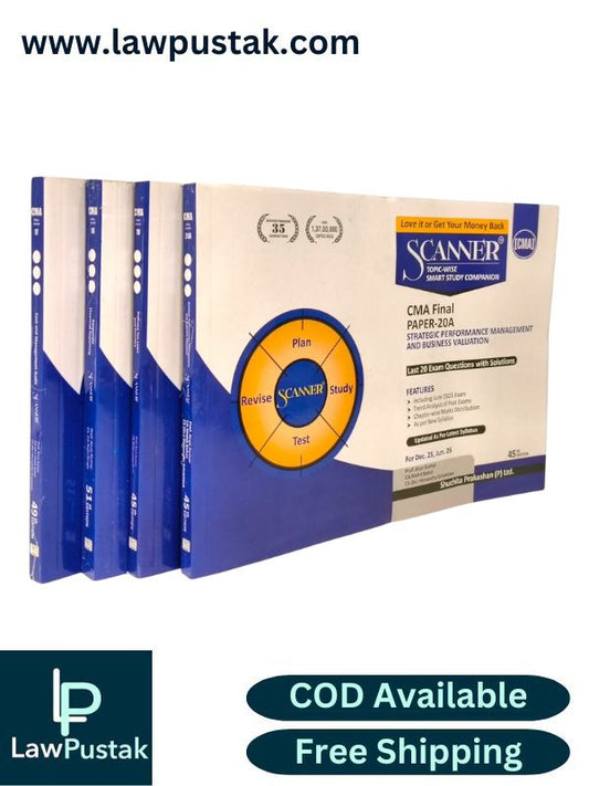 CMA Final Group 4 Combo of 4 Book set by Shuchita Prakashan - for Dec 2025, June 2026 Exam  | Scanner
