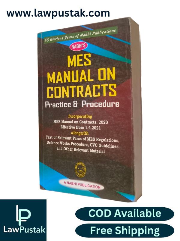MES Manual on Contracts practice & Procedure - A Nabhi Publication