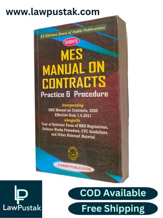 MES Manual on Contracts practice & Procedure - A Nabhi Publication