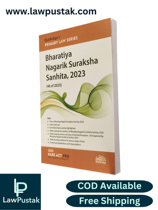 Bharatiya Nagarik Suraksha Sanhita, 2023 (BNSS) Bare Act | OakBridge