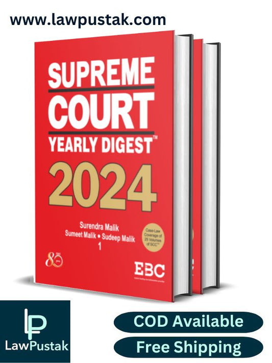 Supreme Court Yearly Digest 2024 (In 2 Volumes) by Surendra Malik, Sumeet Malik and Sudeep Malik | Eastern Book Company