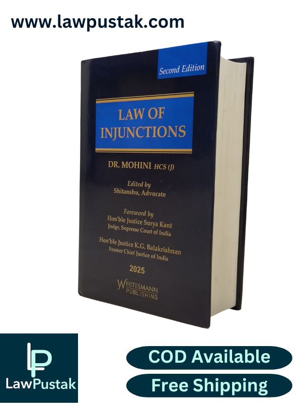 Law Of Injunctions By Dr. Mohini - 2nd Edition 2025 - Whitesmann Publishing