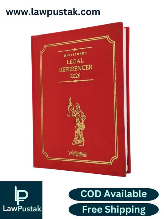 Legal Referencer 2026 - Diary Colth Red Colour - Whitesmann Publishing